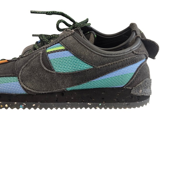 🆕️ NWOT - Nike Union LA Cortez SP Off Noir Blue Green Suede Sneakers Women's 7 - Picture 12 of 16